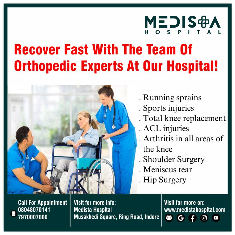 Best Hospital for Orthopedic Care in Indore!
We... main image