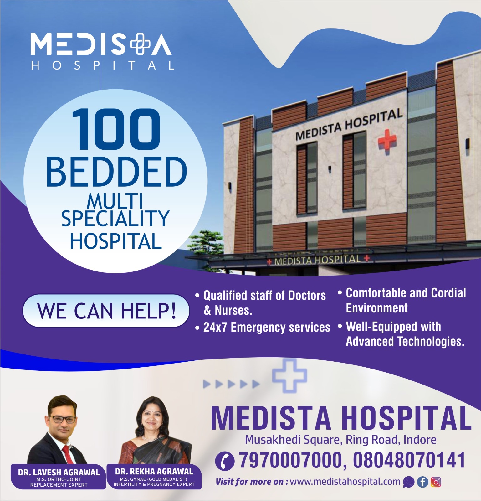 Best Hospital For Gynecological Care In Indore!
Me... main image