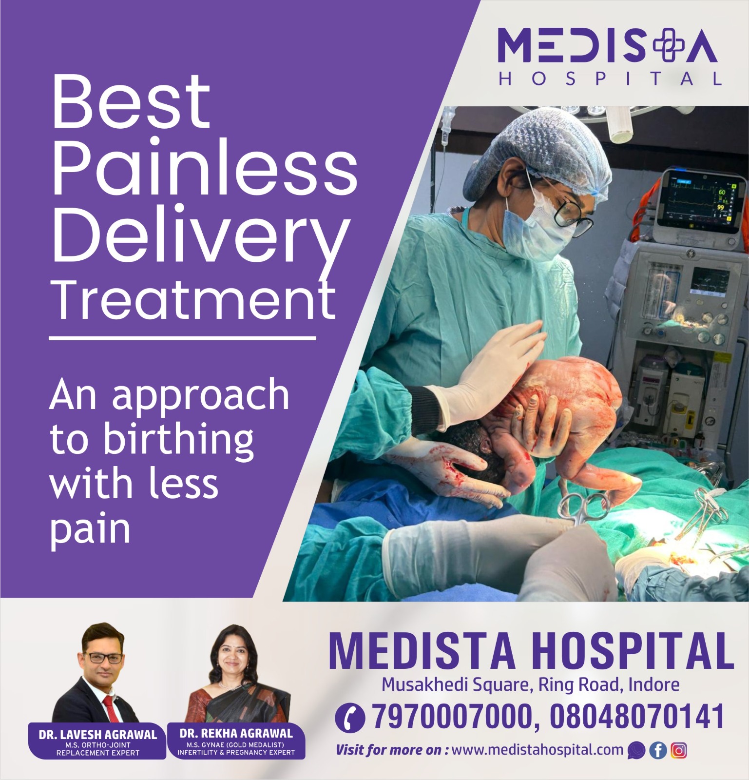 Best Hospital for Painless Delivery in Indore
A... main image
