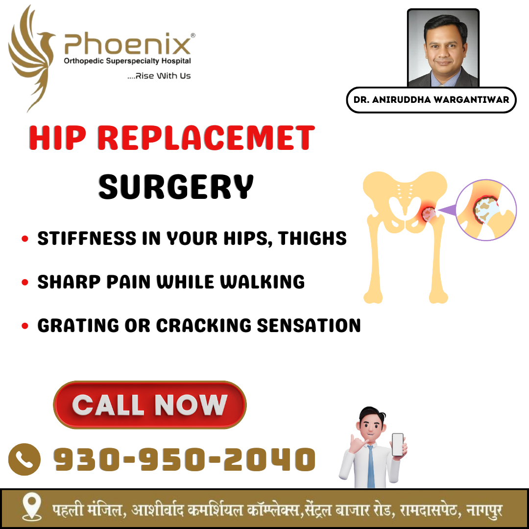 Best Orthopedics Hospital In Nagpur HIP REPLACE... main image