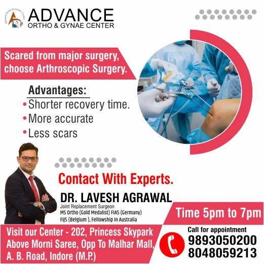 Best Arthroscopic Surgeon in Indore!
Dr. Lavesh Ag... main image