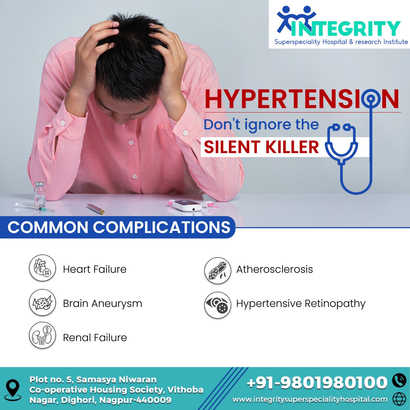 Hypertension, commonly known as high blood pres... main image