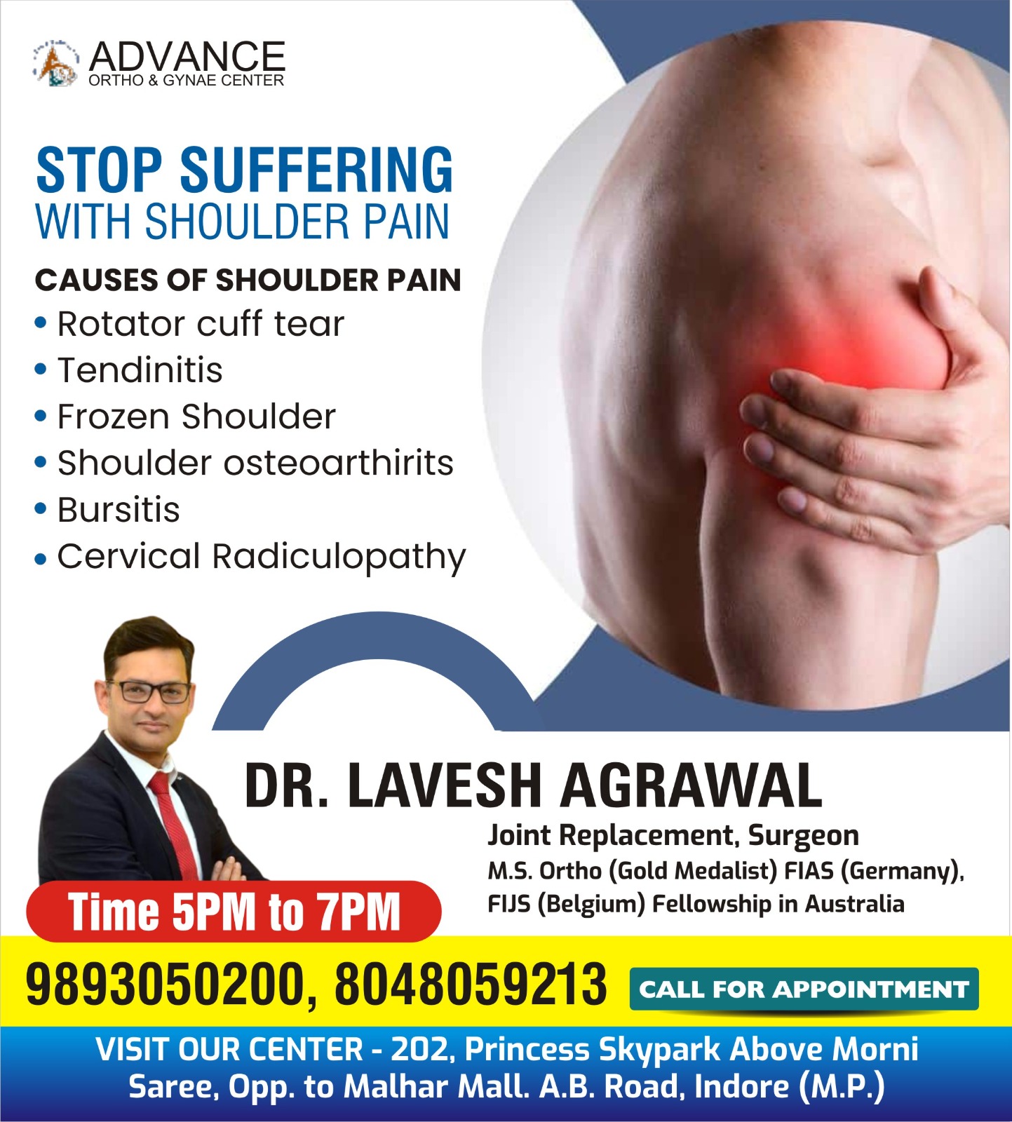Best Orthopedic doctor for Shoulder Pain Treatm... main image