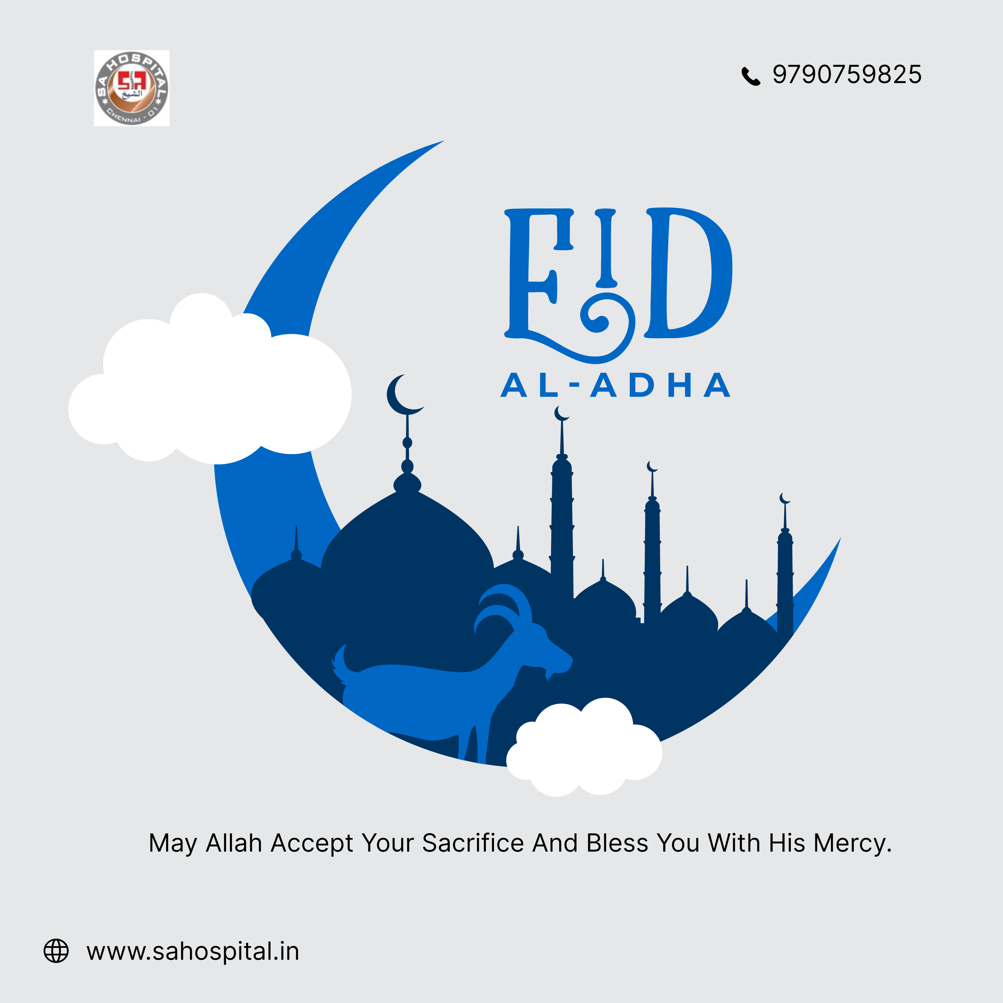 Eid Mubarak to all! May this Eid al-Adha bring pea... main image