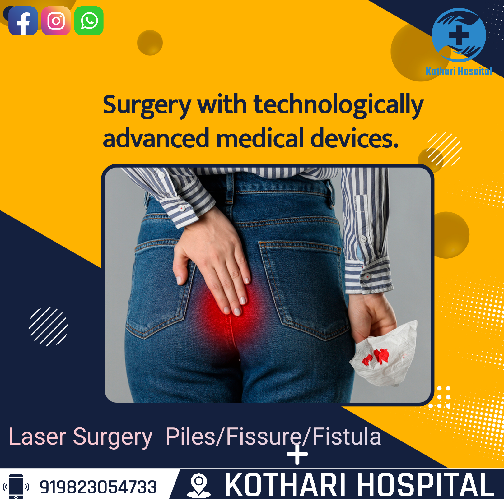 #fistula treatment #hemorrhoids  #externalpiles #b... main image