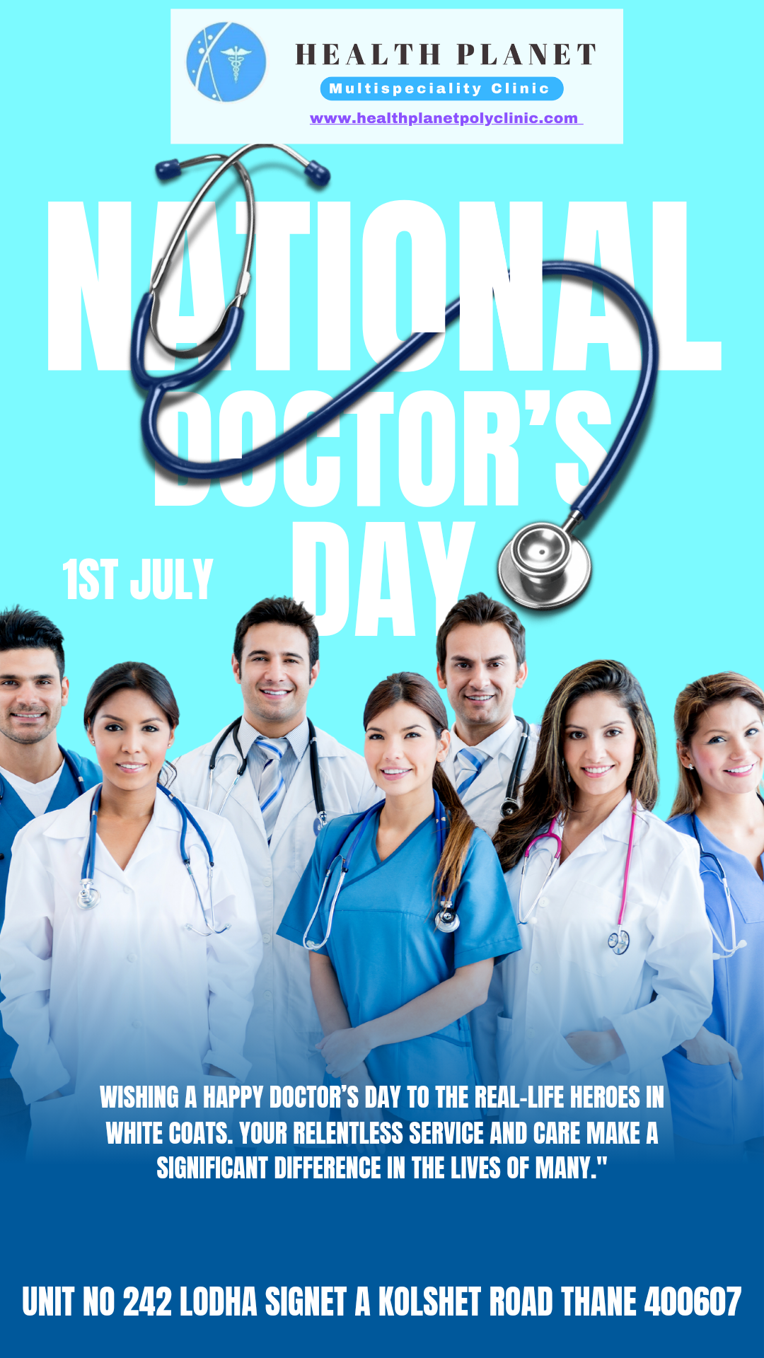 Happy Doctor's Day to All..... main image