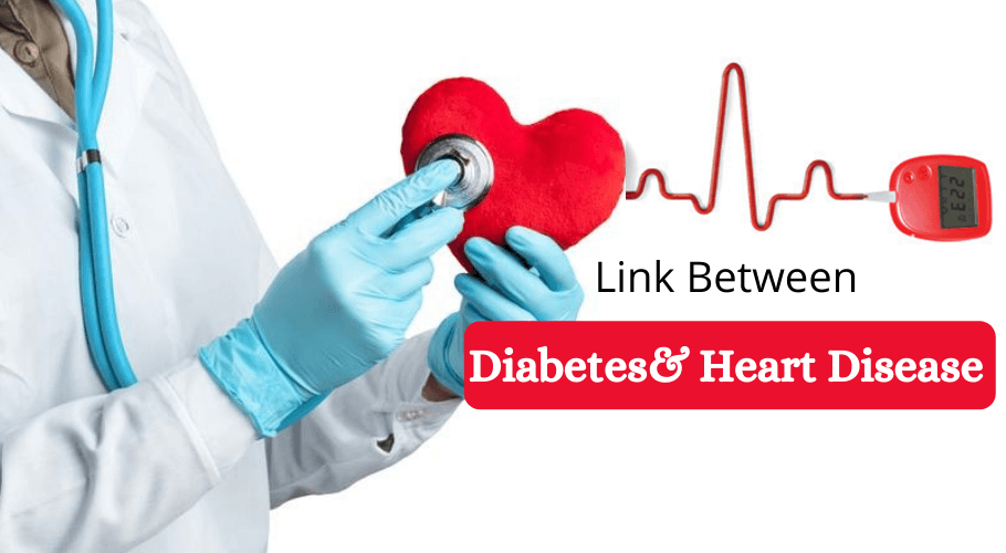 Diabetes and heart disease are closely linked. ... main image