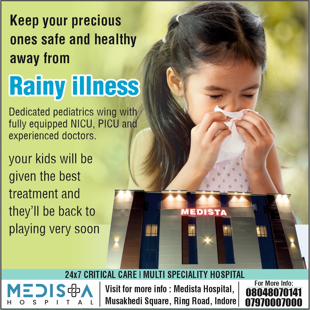 Best Hospital for Pediatrics Care in Indore!
Keep ... main image