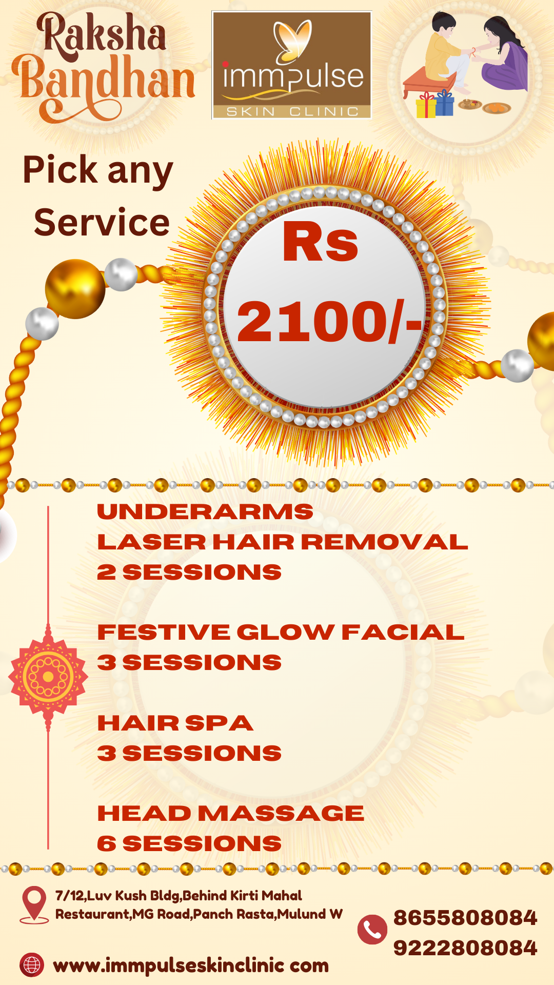 extended rakhi offer 
book Now
call 8655808084
vis... main image