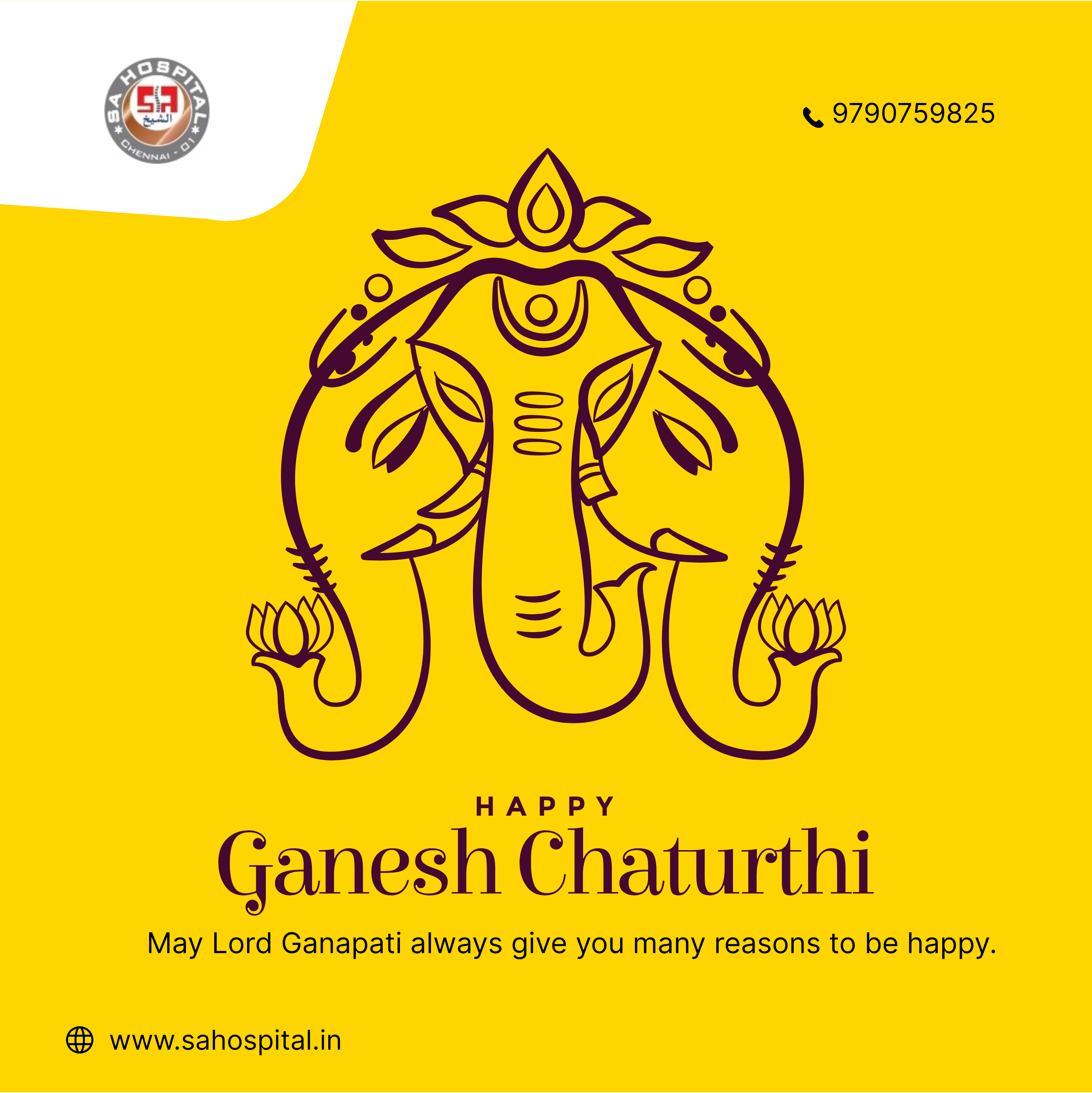 Celebrate Ganesh Chaturthi with  the joy, blessing... main image