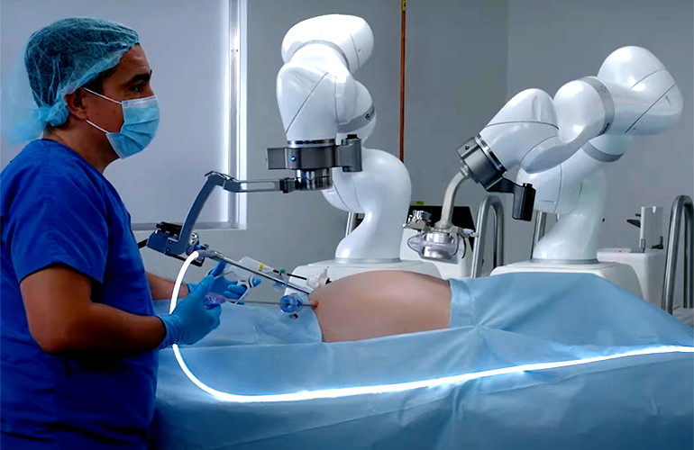Robotic Surgeon Bangalore A robotic surgeon in Ban... main image