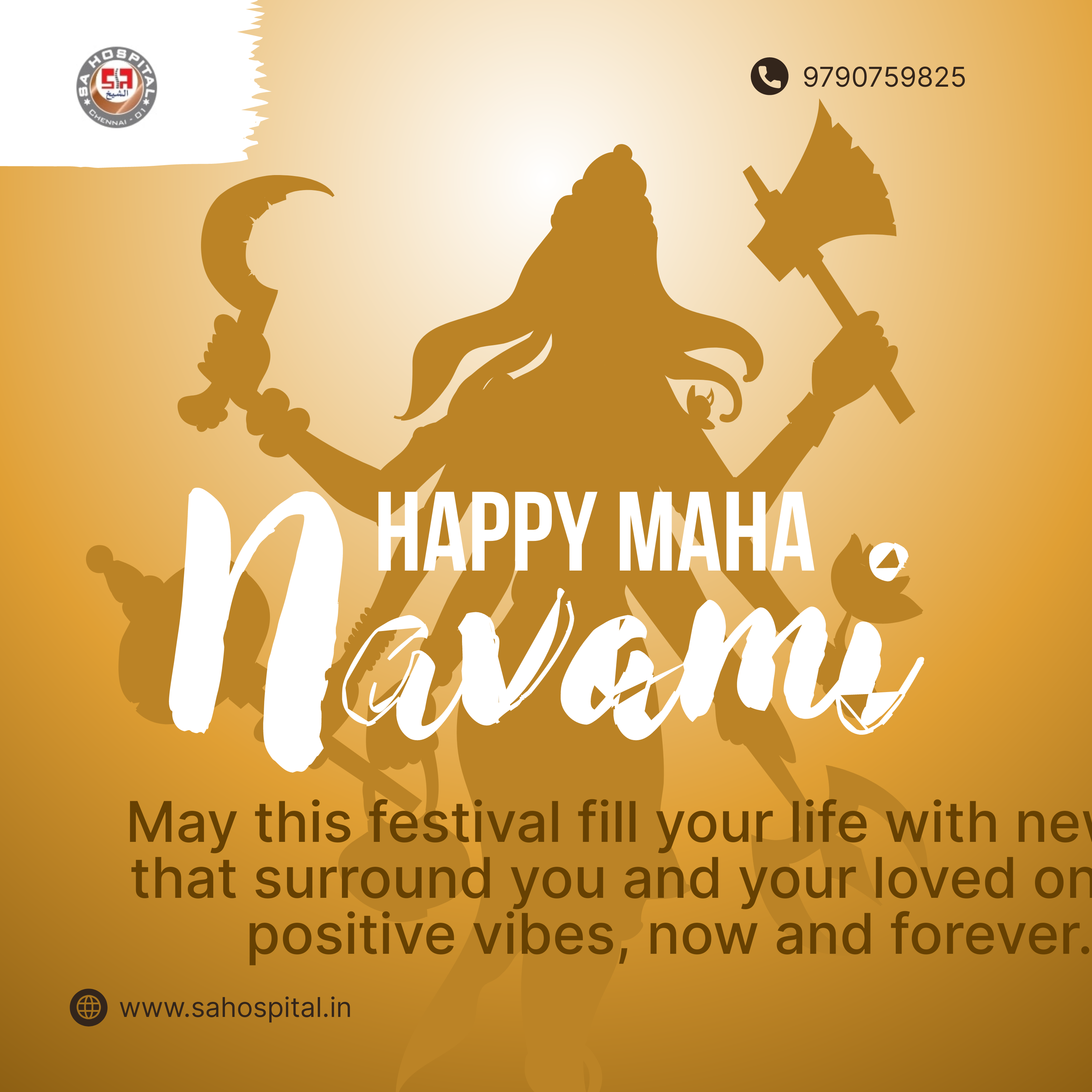 May this Maha Navami bring you peace, happiness, a... main image
