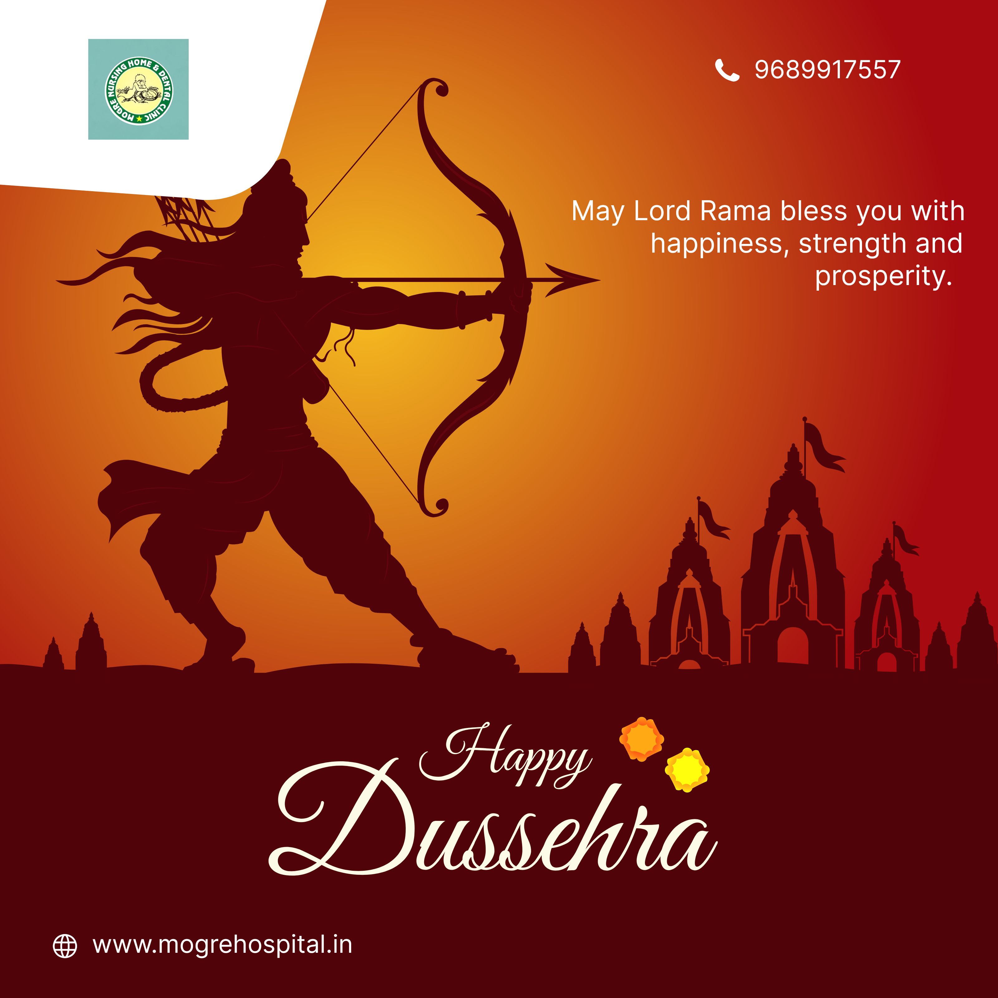 May this Dussehra light up your life with happines... main image