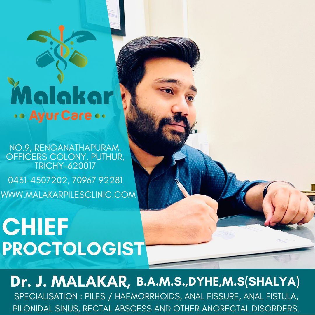 piles treatment in palakarai
Malakar Ayur Care off... main image