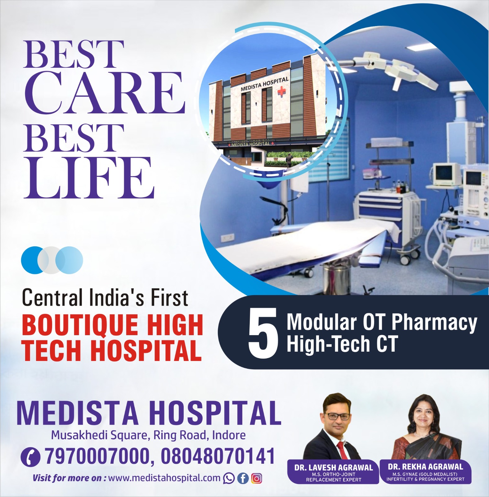 Medista Hospital in Indore is Central India's firs... main image