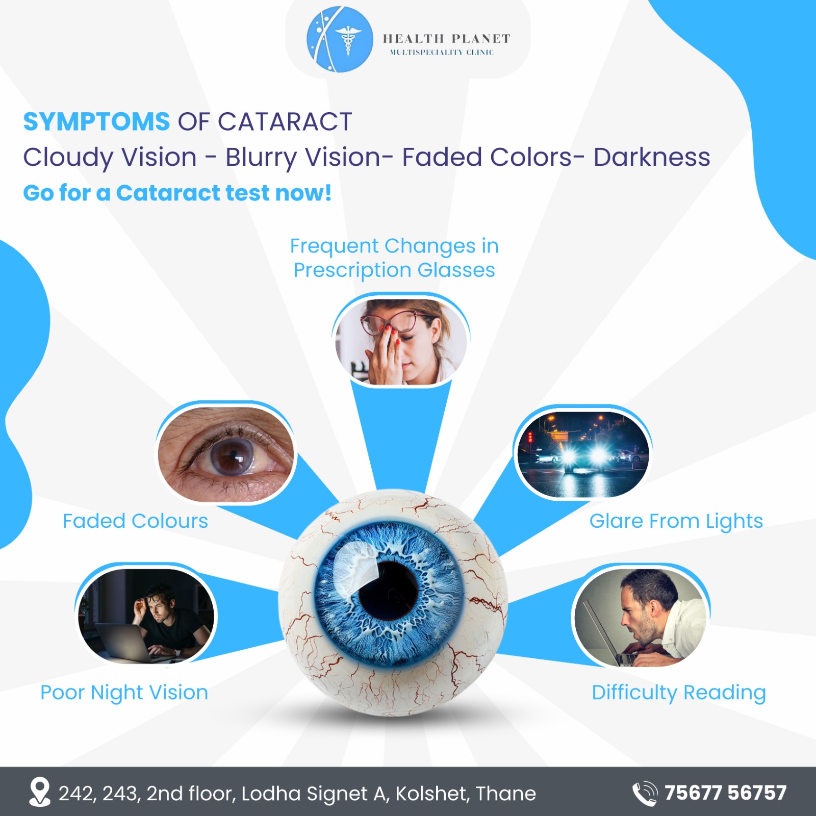 ye specialist Kolshet Road Thane
Best eye docto... main image