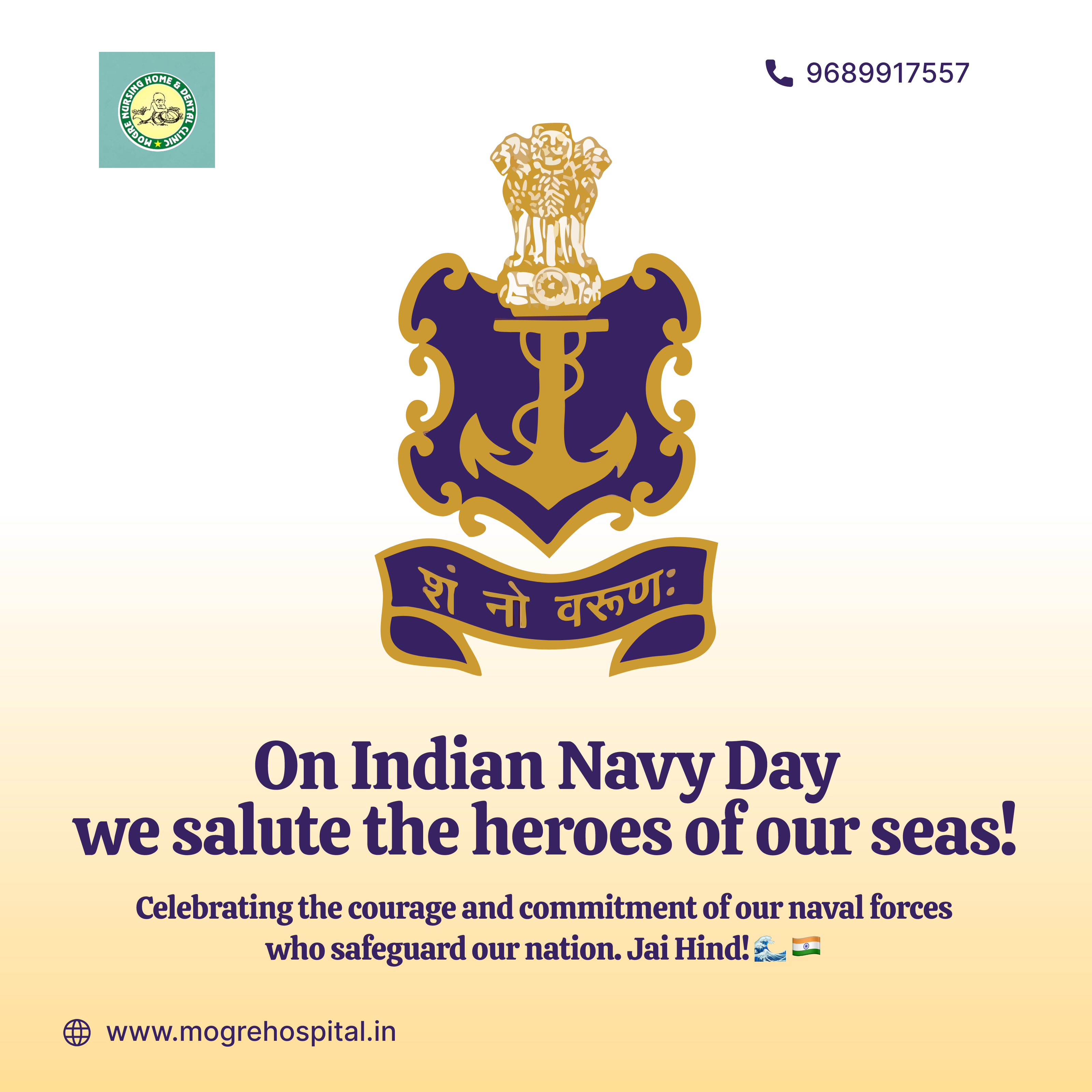 🌊 This Indian Navy Day, we honor the brave men and... main image