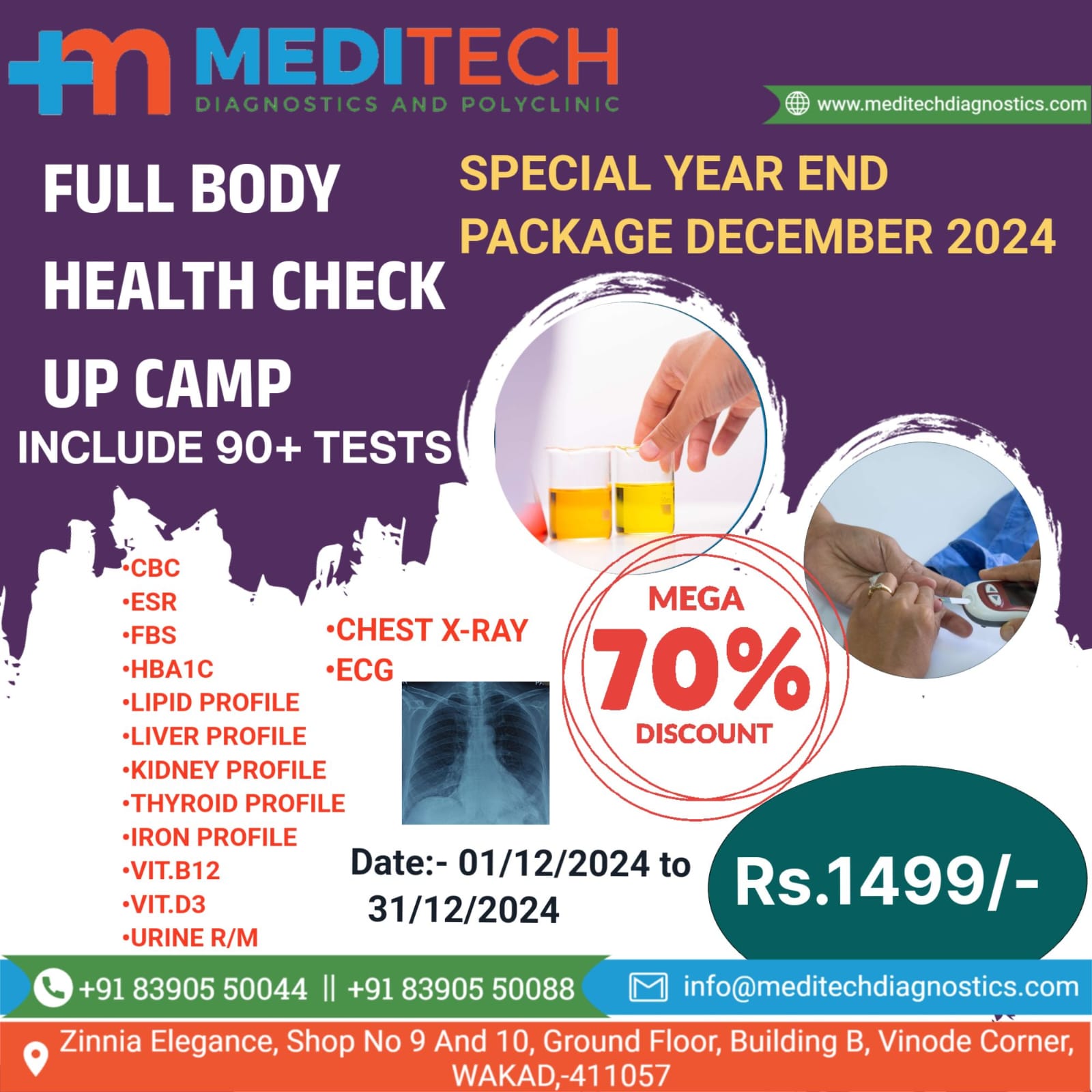 We are Happy to announce that, Full body Health ch... main image