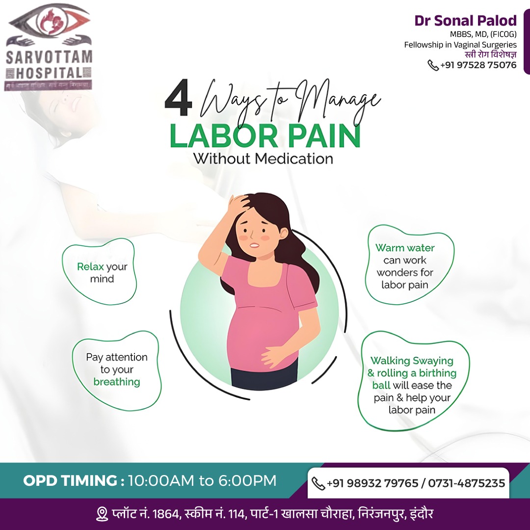 Here are four ways to manage labor pain naturally:... main image