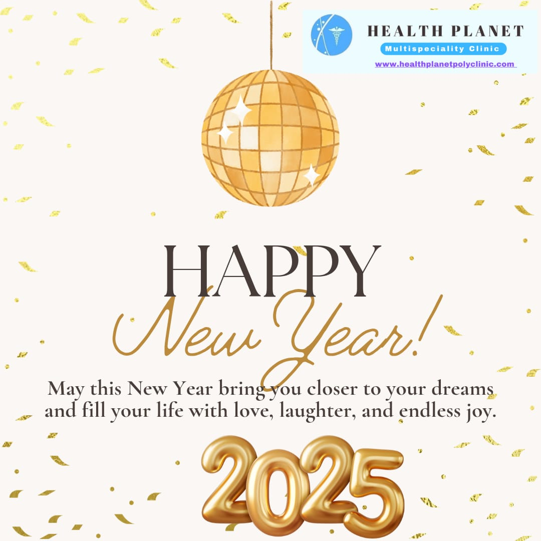 Happy New Year 2025 from Health Planet Polyclin... main image