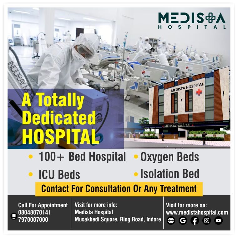 Best Hospital in Indore!
Medista Hospital, located... main image
