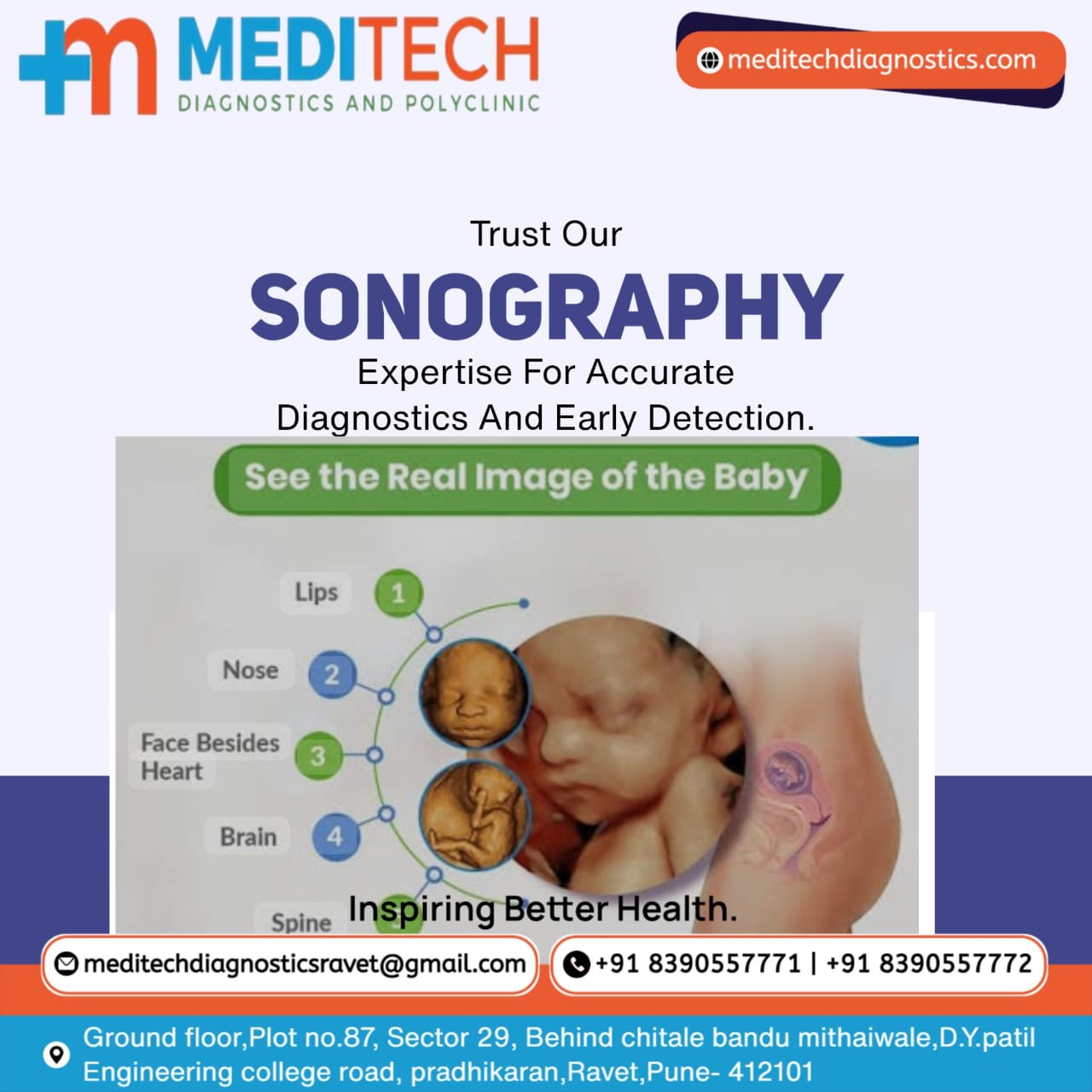 All types of USG /ultrasonography, pregnancy scan,... main image