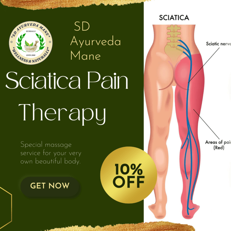 Sciatica Pain Relief Therapy at SD Ayurveda Man... main image