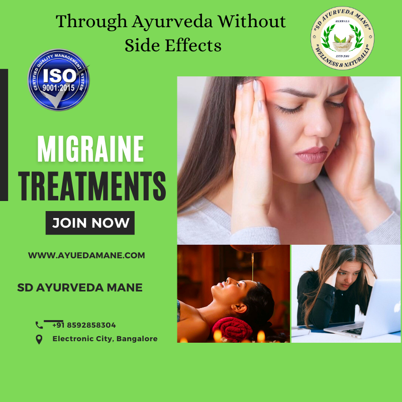 Migraine Treatment at SD Ayurveda Mane - Holist... main image