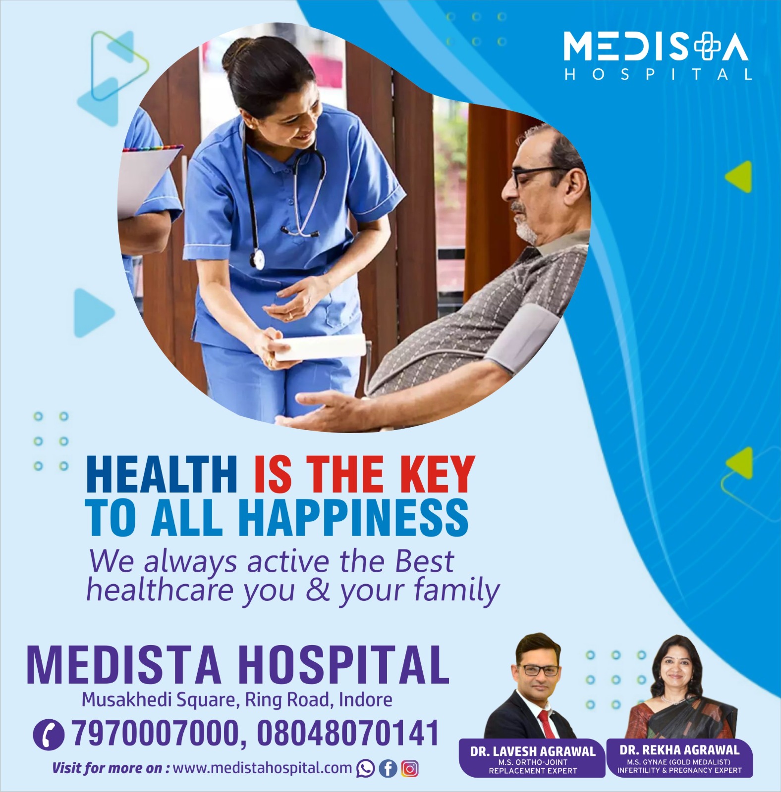 Best Medical Hospital In Indore

Medista Hospital ... main image