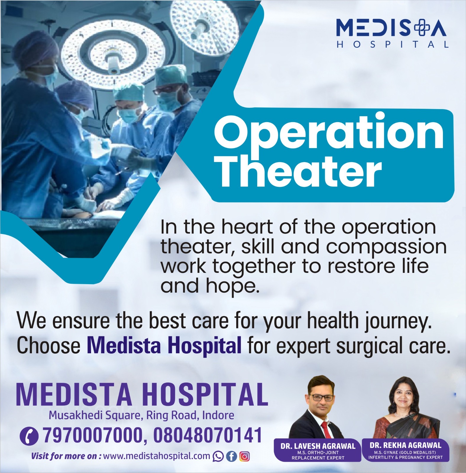 Best Operation Theatre Services in Indore!
Experie... main image