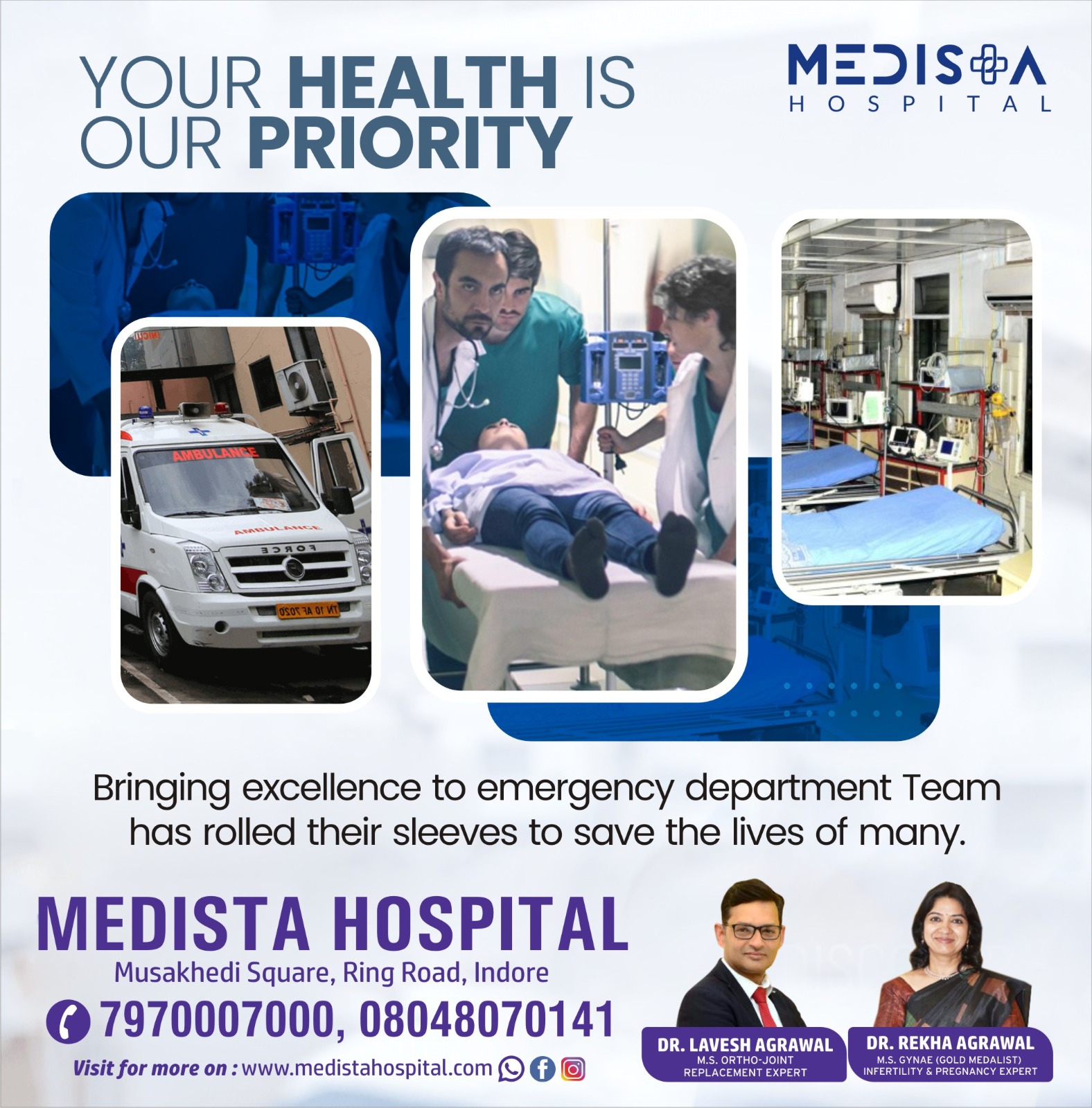 Best Emergency Medical Services in Indore!
Medi... main image