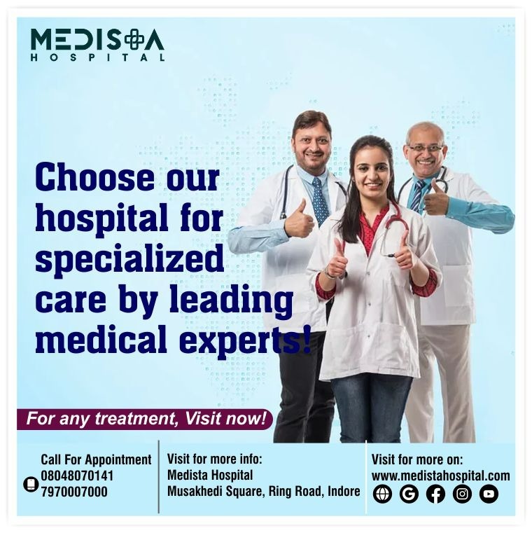Best Medical Services in Indore!

At Medista Hospi... main image