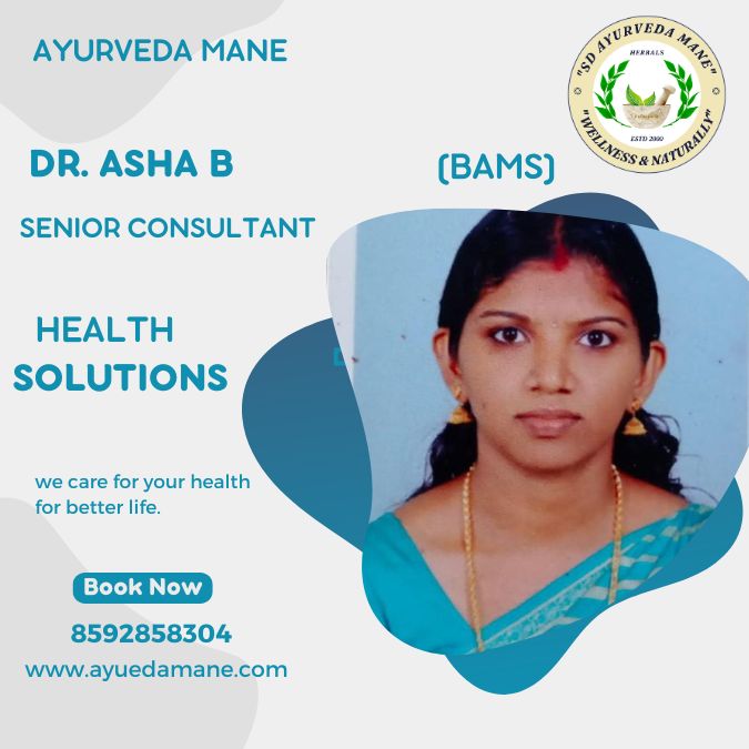 Meet Dr. Asha B – Senior Ayurvedic Lady Doctor ... main image