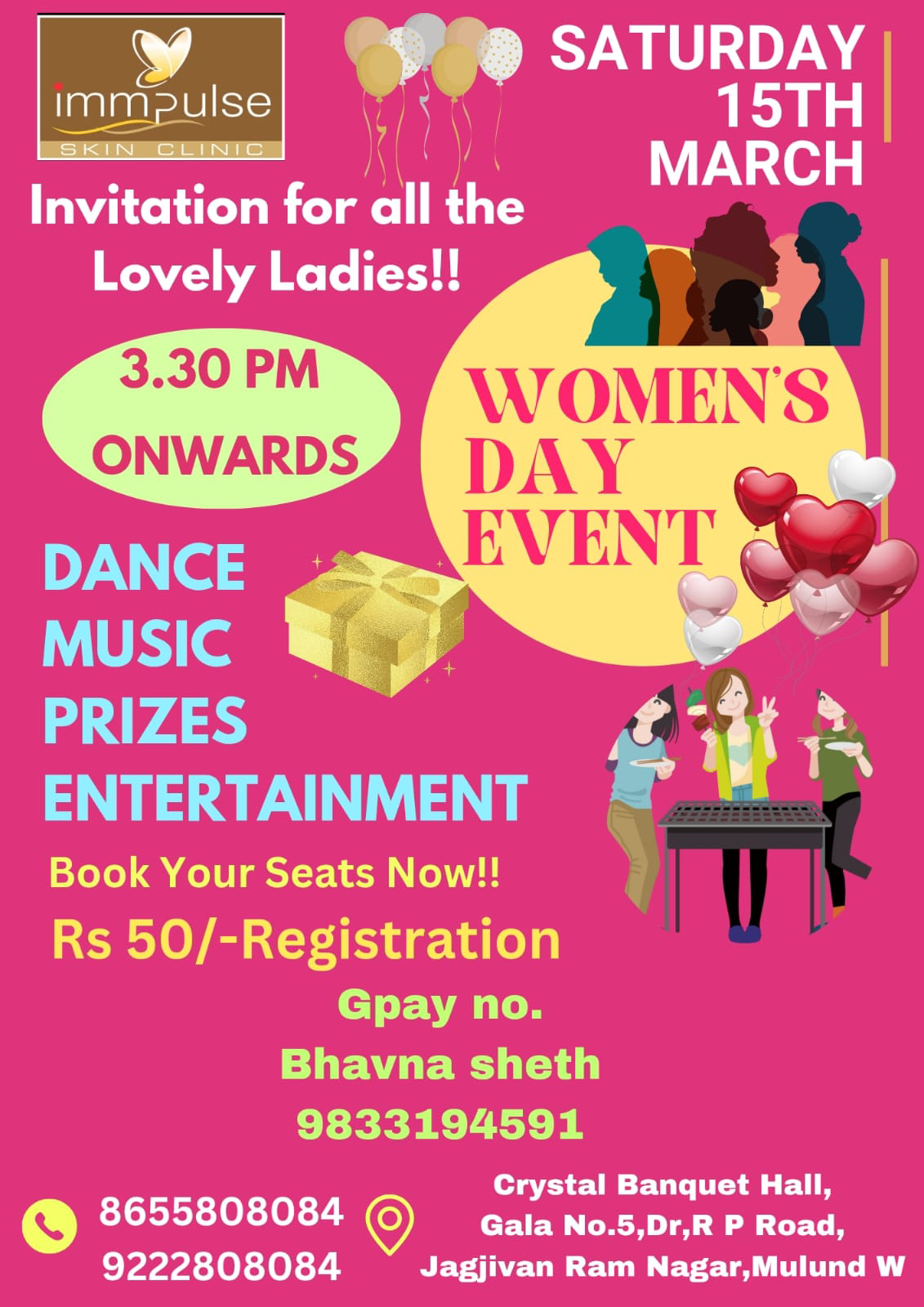 call and register your name with Rs 50 only 
 on 8... main image