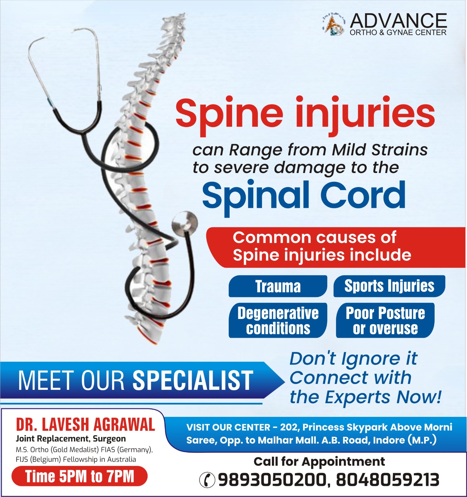 Best Spinal Injury Specialist in Indore!

Recoveri... main image