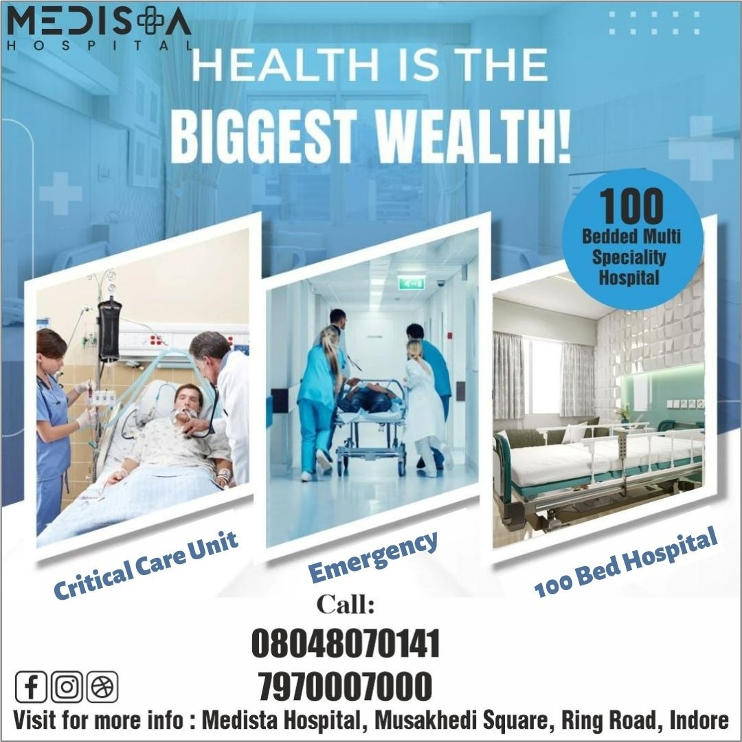 Best Hospital in Indore
Medista Hospital is one of... main image