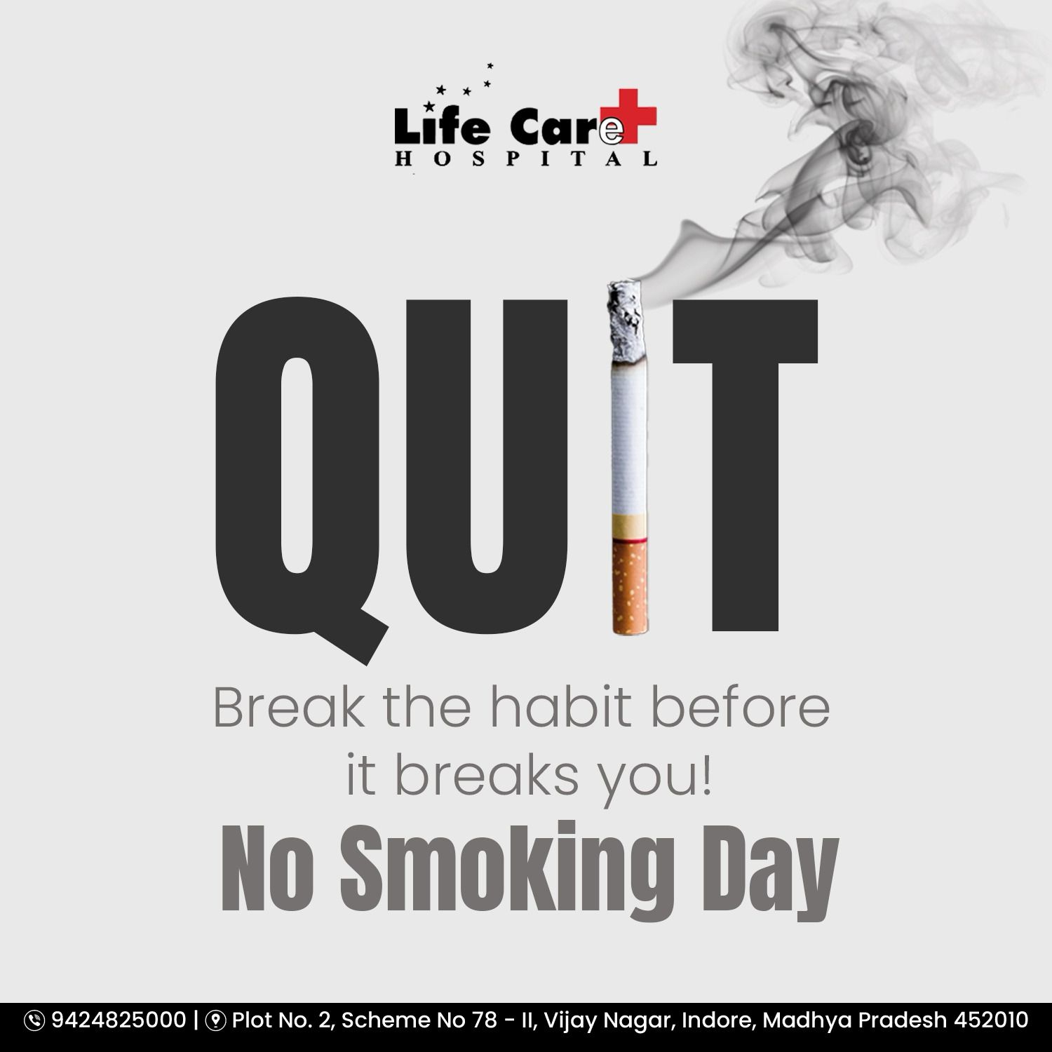 ‘NO SMOKING DAY’
स्मोकिंग छोड़ो 
सांसों से नाता... main image