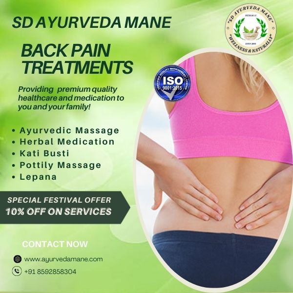 Lower Back Pain Ayurvedic Treatment & Abhyanga ... main image