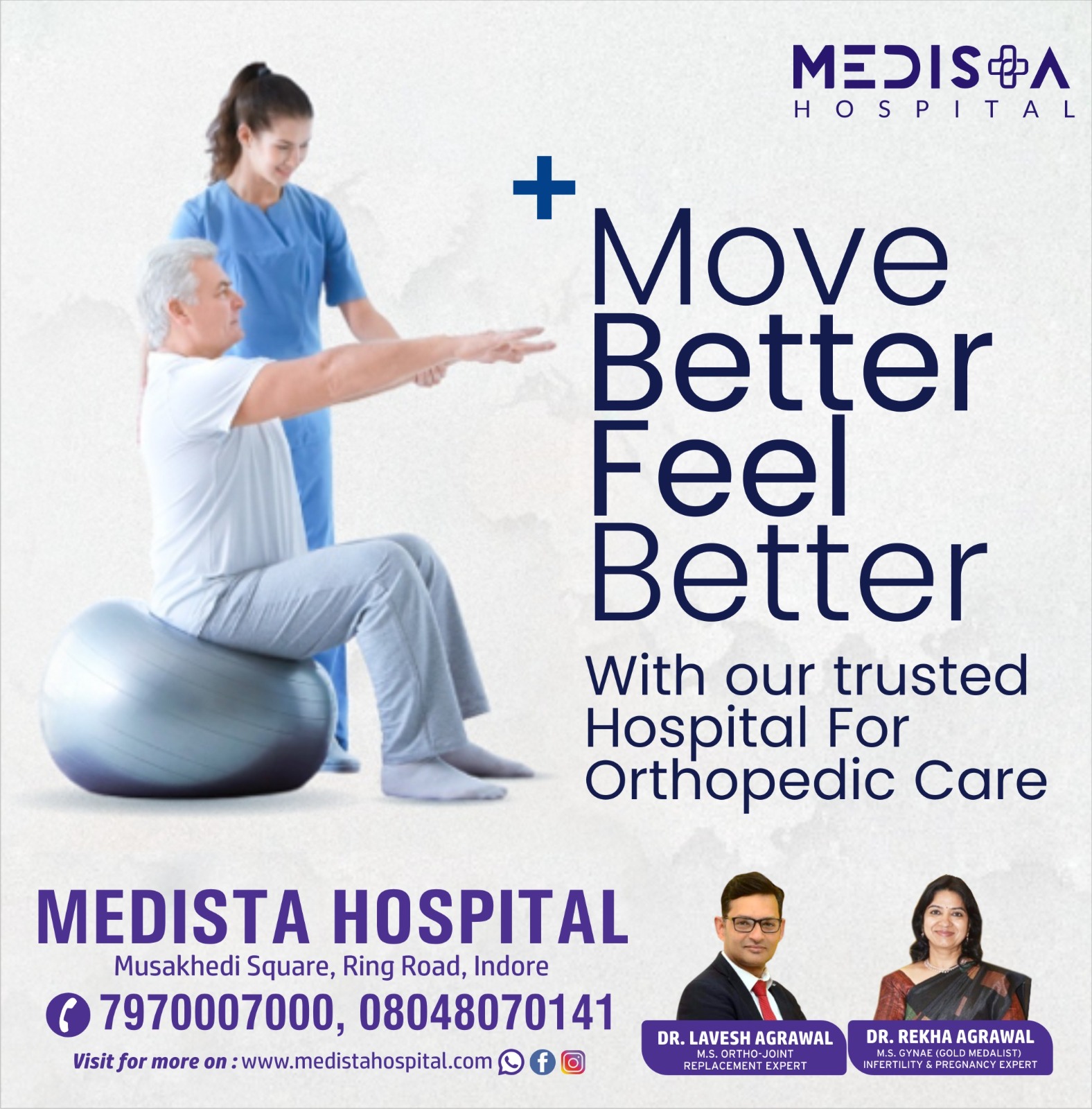 Best Orthopedic Care at Medista Hospital, Indore

... main image