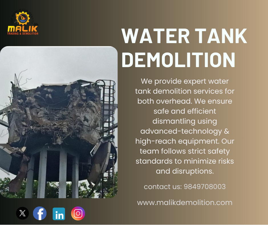 overhead water tank