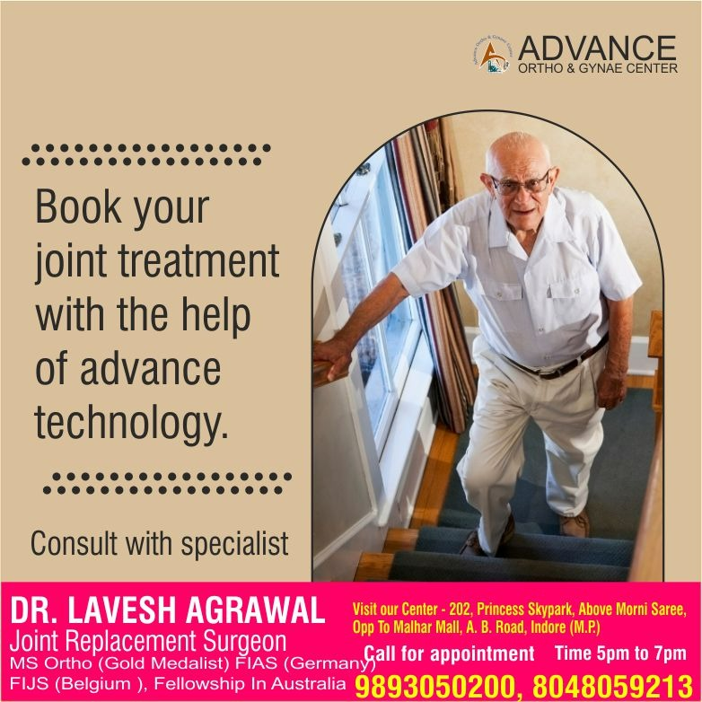 Best Joint Replacement Surgeon in Indore!
For the ... main image