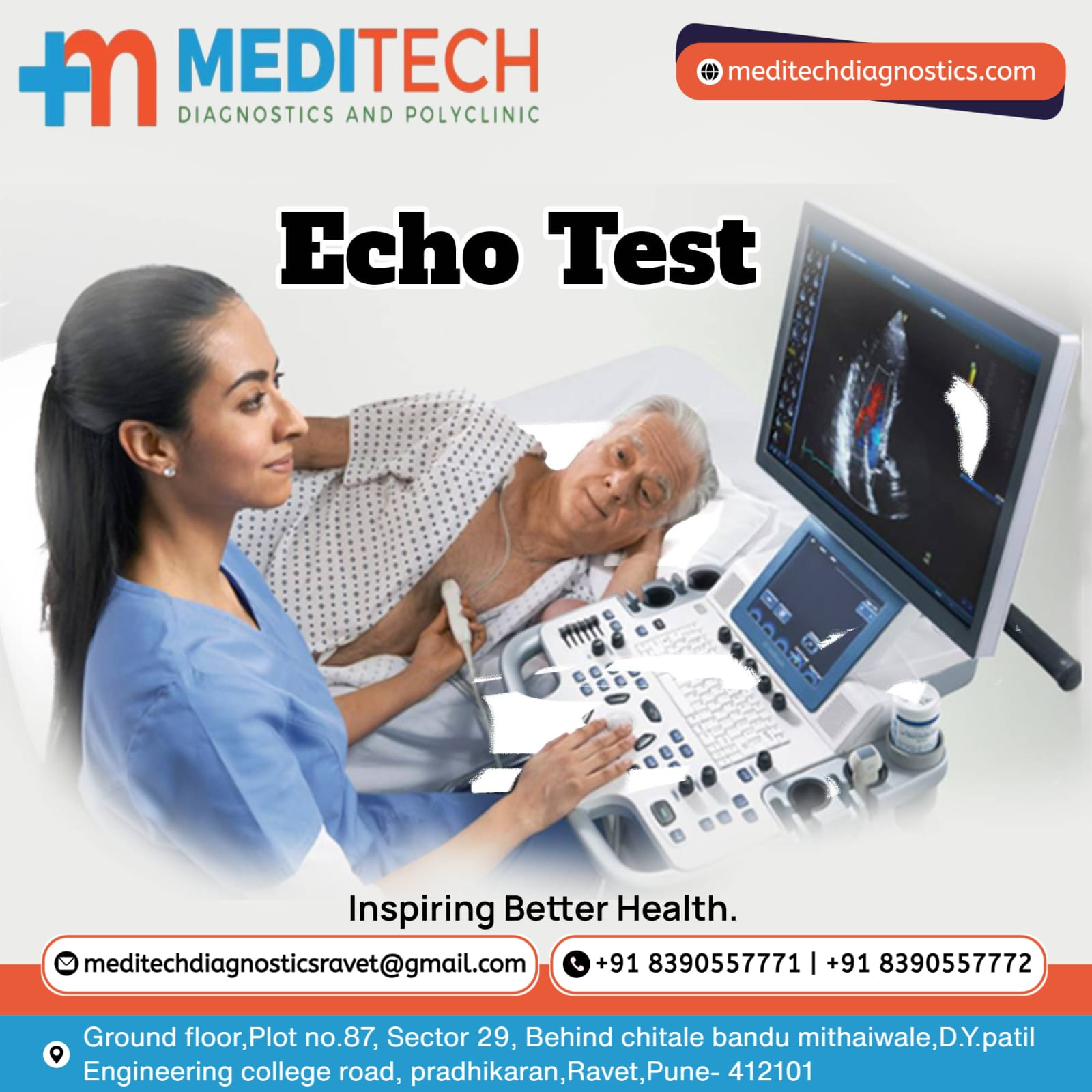 An echocardiogram is an ultrasound test that check... main image