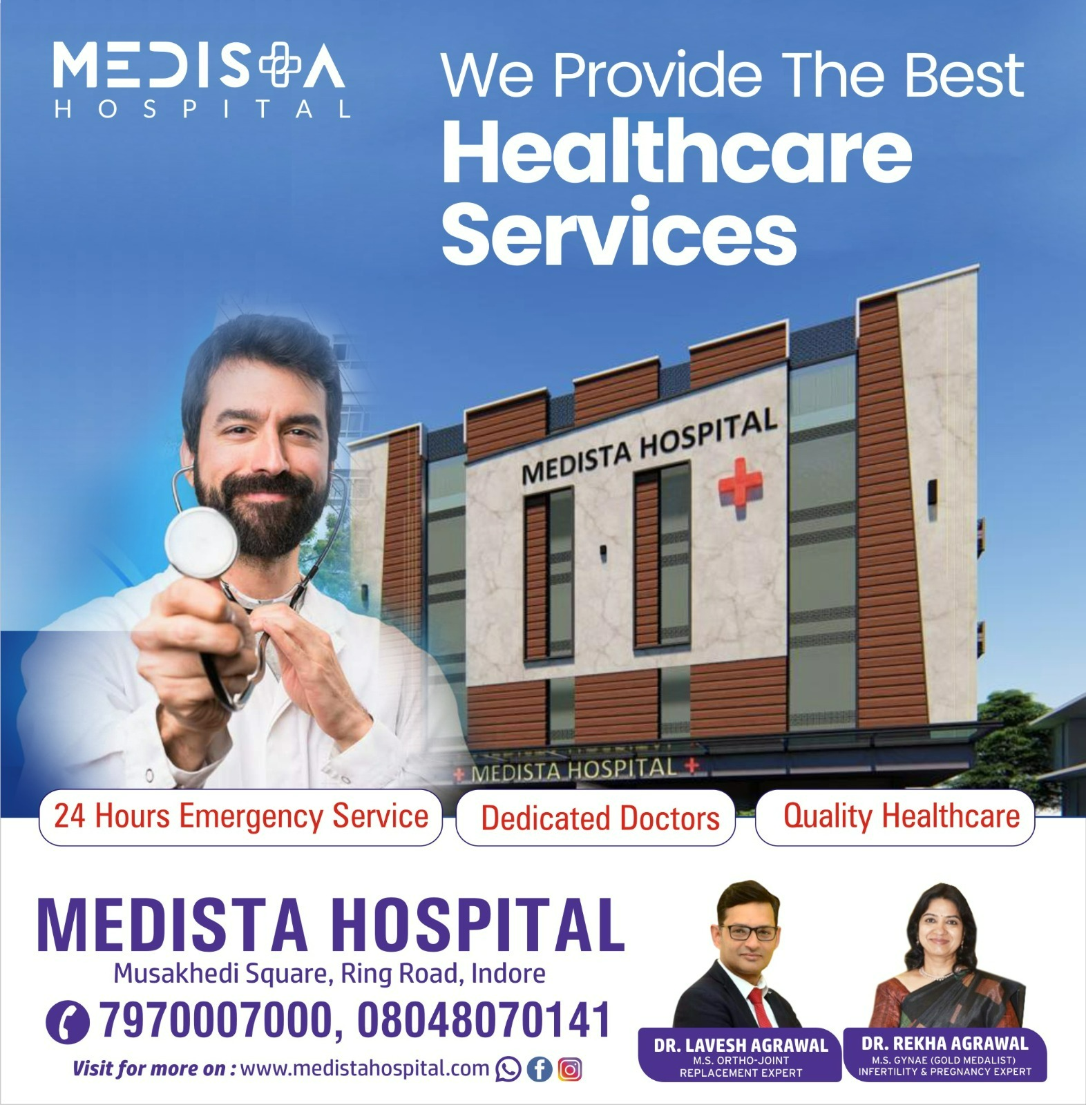 Best Hospital For Healthcare Services in Indore

M... main image