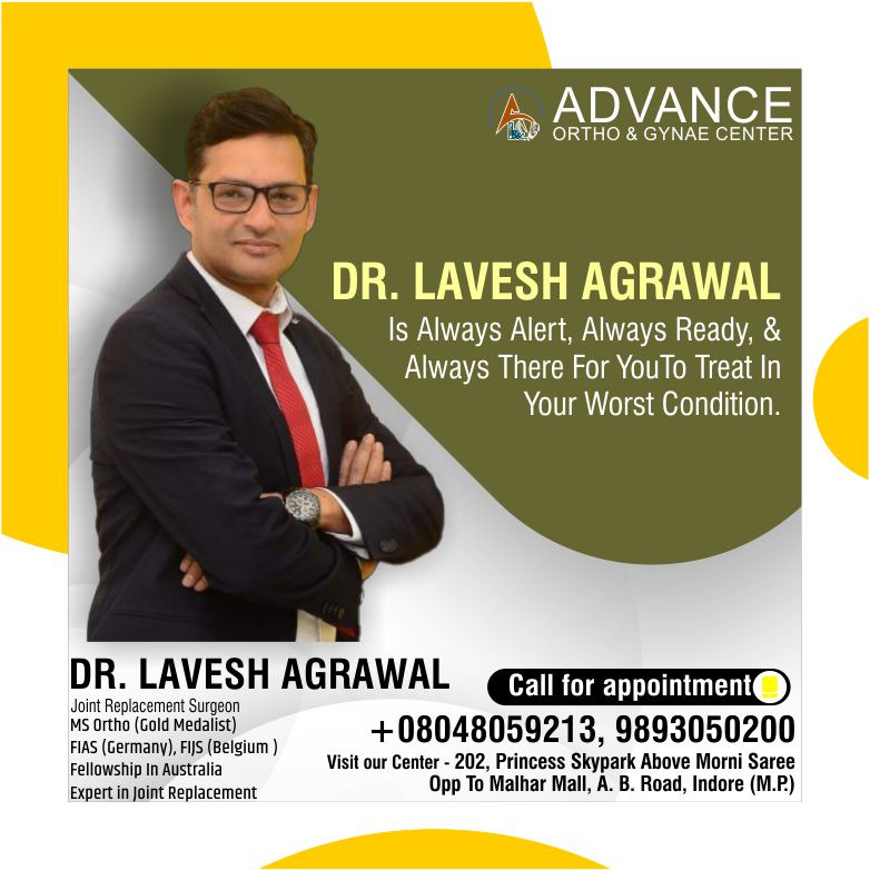 Best Orthopedic Doctor in Indore!
Dr. Lavesh Agraw... main image