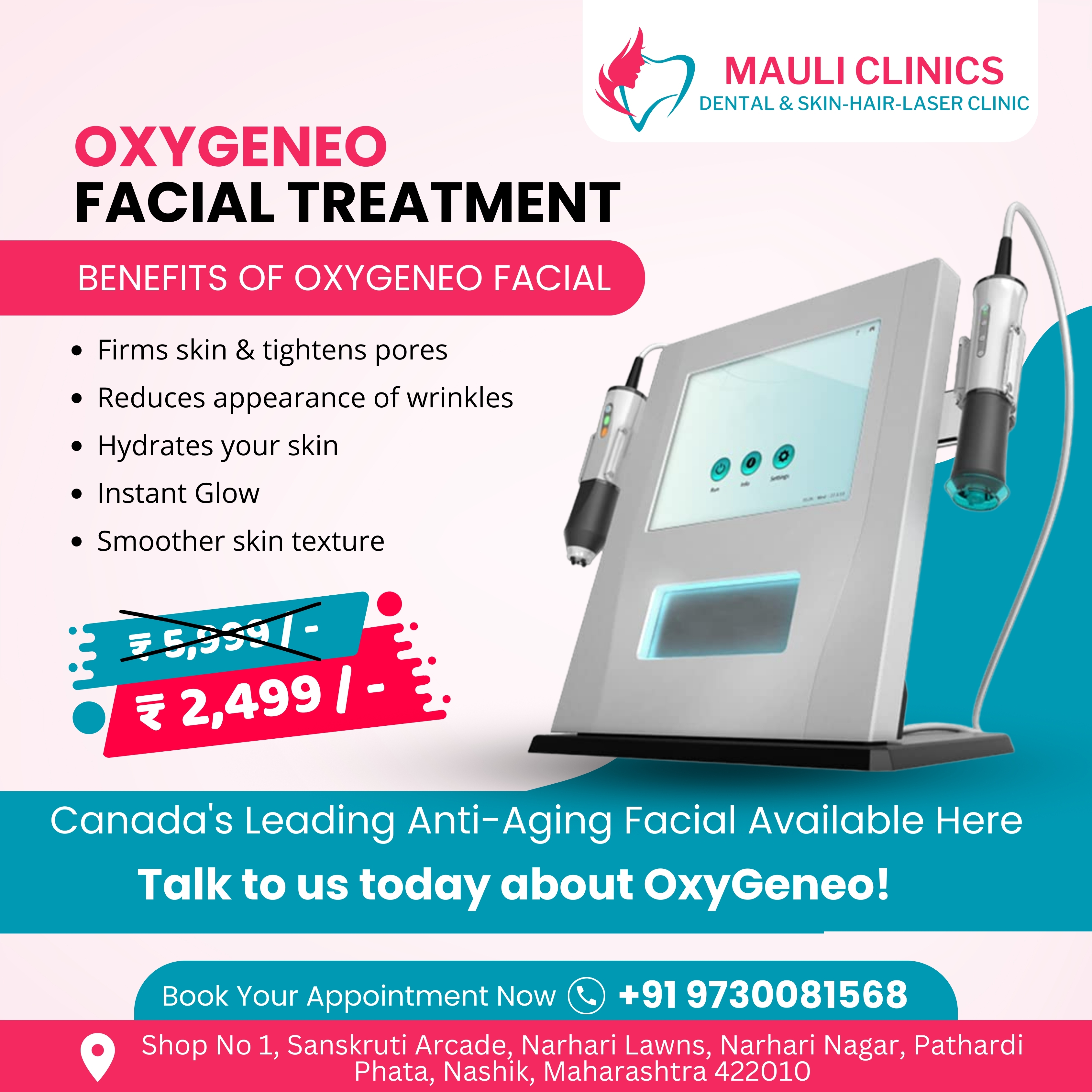 Oxygenio Facial Treatment in Nashik. We offer O... main image