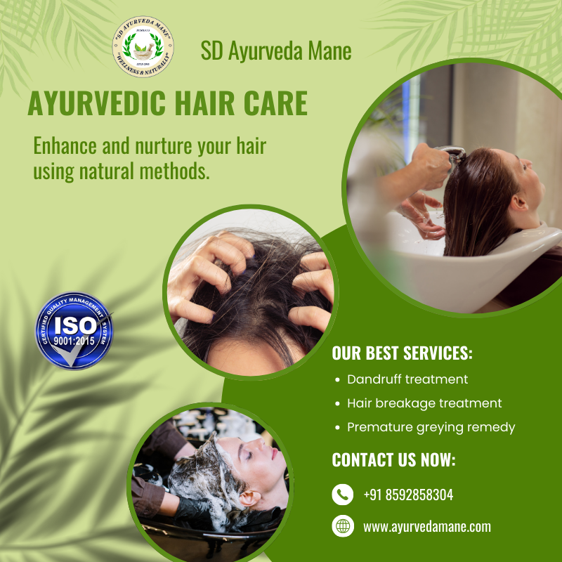 At SD Ayurveda Mane , our Hair Care Therapy is a h... main image