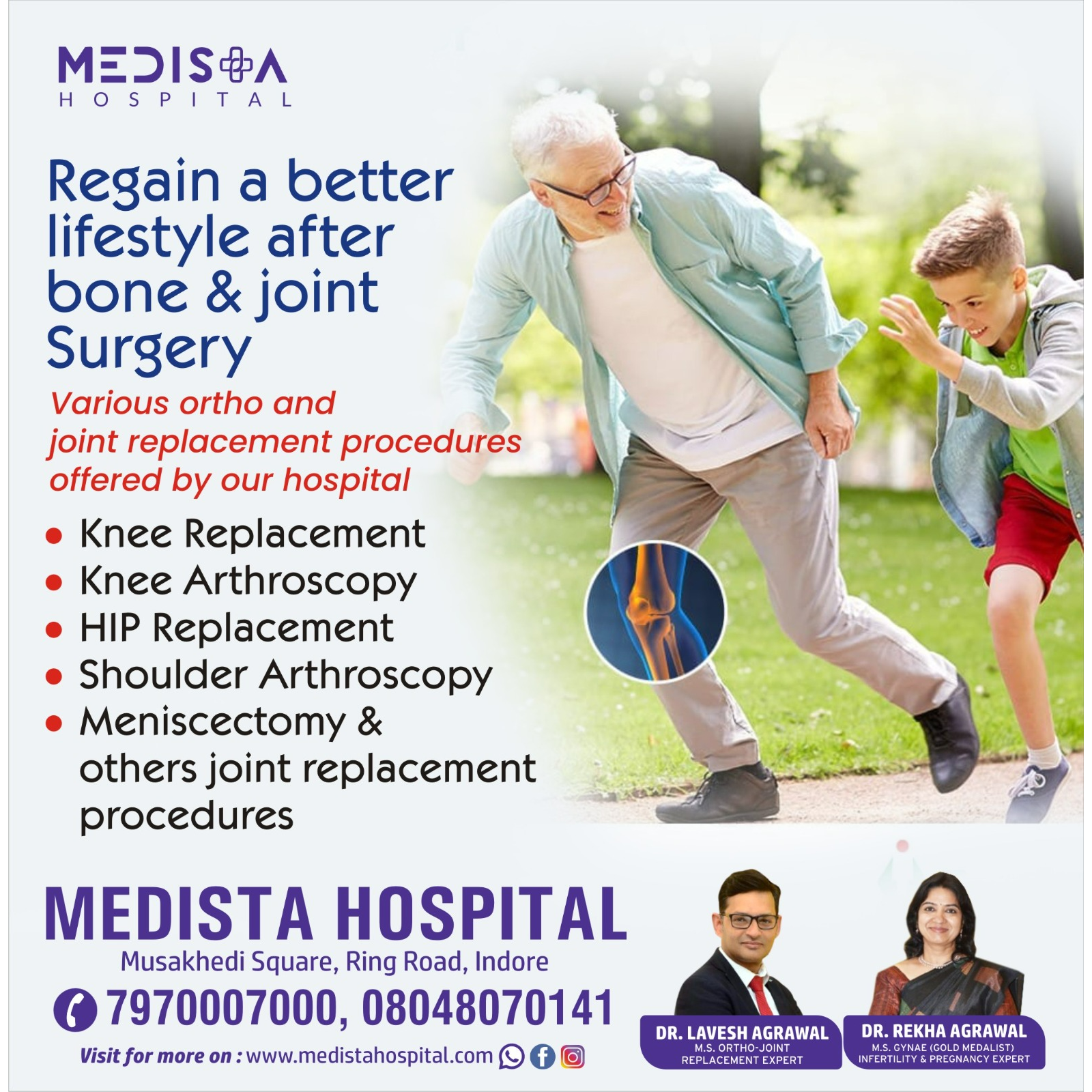 Best Joint Replacement Surgery in Indore!
Experien... main image