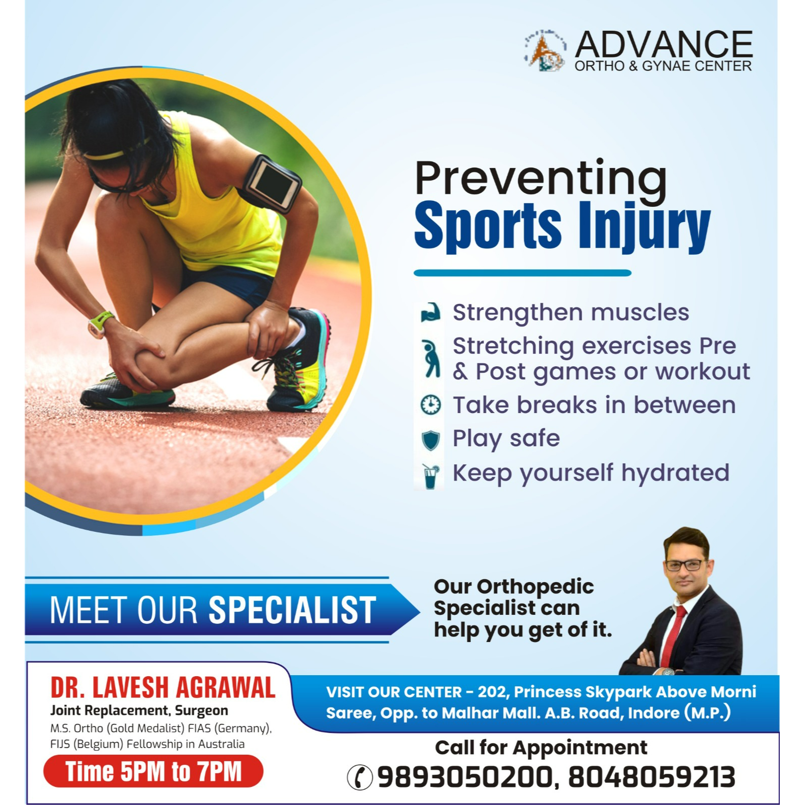 Best Sports Injury Specialist in Indore!
Get the b... main image