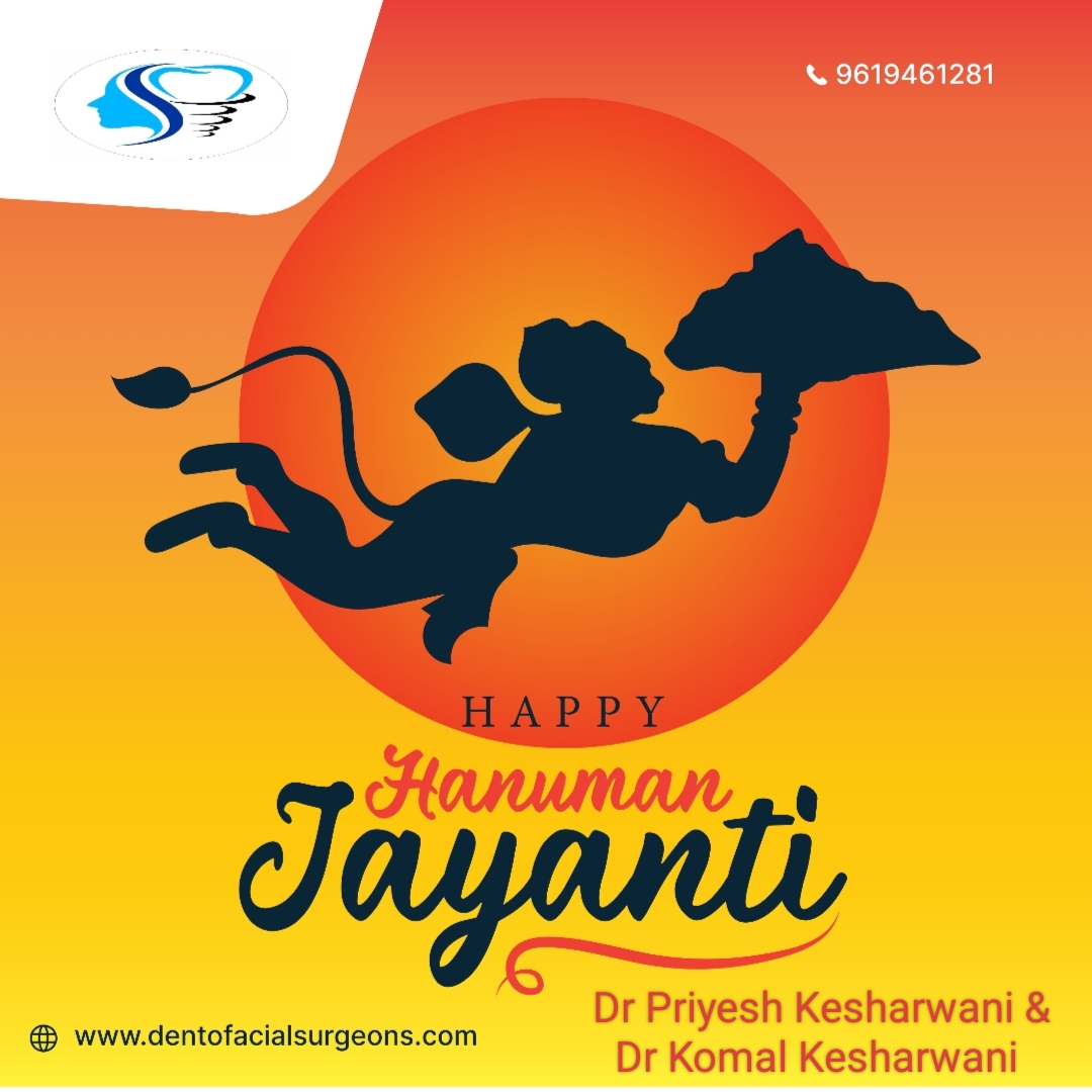 Happy hanuman jayanti to all the dear patients ... main image