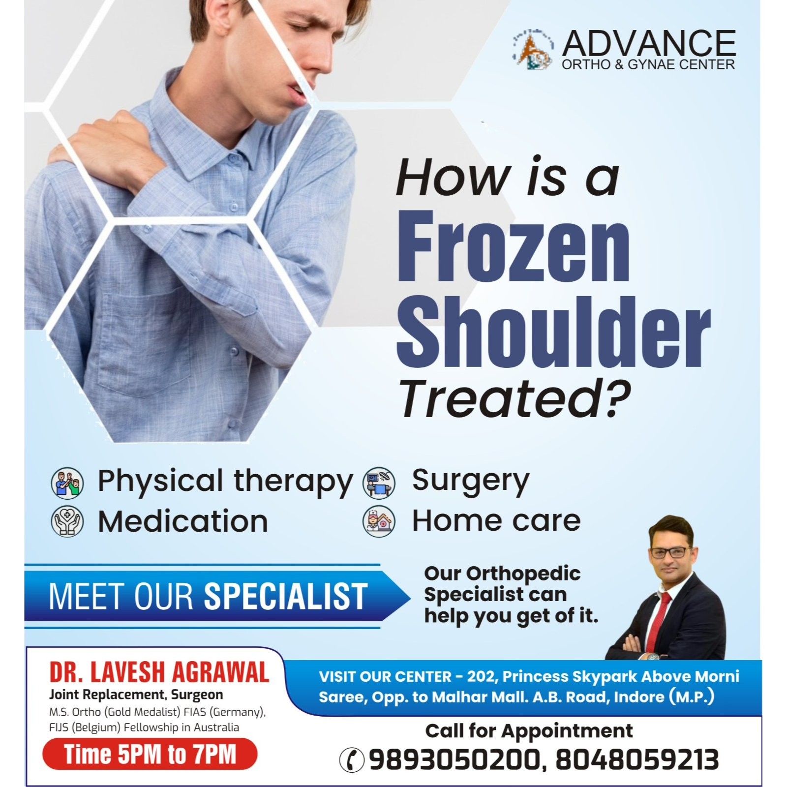 Best Orthopedic for Frozen Shoulder Treatment in I... main image